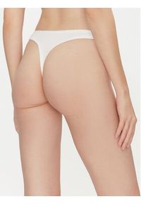 TOMMY HILFIGER - Tommy Hilfiger Stringi UW0UW05741 Biały. Kolor: biały. Materiał: bawełna