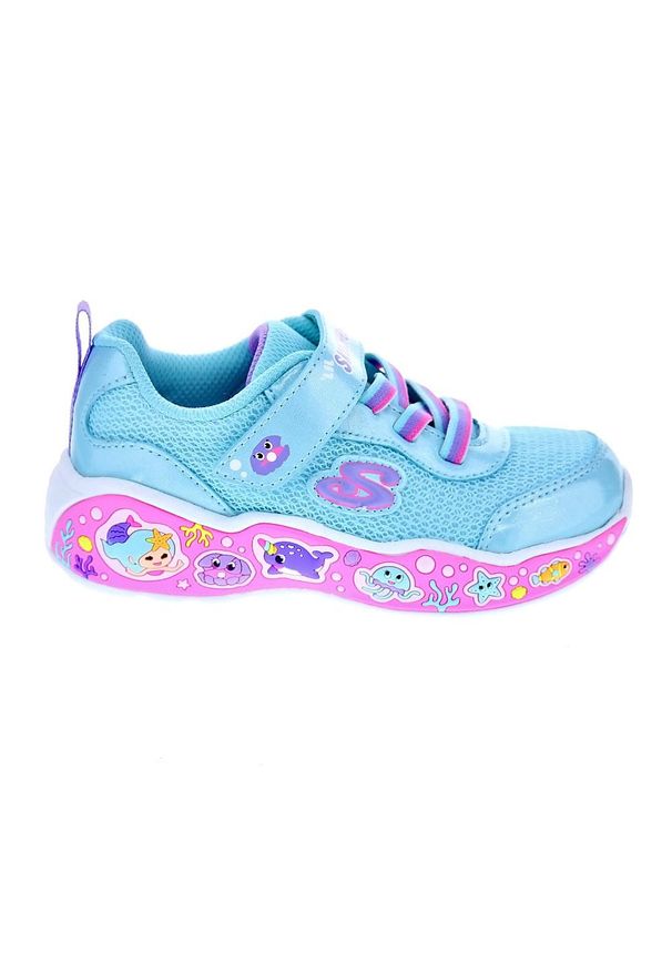 skechers - Buty dziecięce SKECHERS Play Scene Fun Squad. Kolor: niebieski