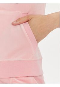 Juicy Couture Bluza Chadwick JCBAS223810 Różowy Slim Fit. Kolor: różowy. Materiał: syntetyk #5