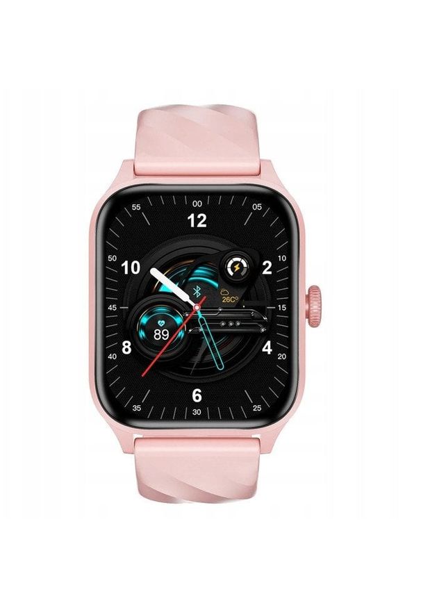 oromed - Smartwatch Weofly Active różowy. Rodzaj zegarka: smartwatch. Kolor: różowy