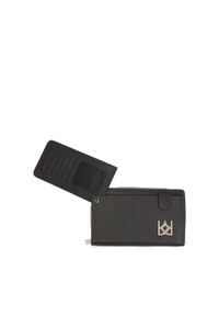 Kazar - Elegancka skórzana saszetka męska do ręki i na ramię. Kolor: czarny. Materiał: skóra #3