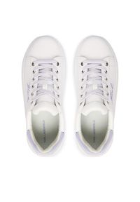 Karl Lagerfeld - KARL LAGERFELD Sneakersy Kapri KL62518 Biały. Kolor: biały. Materiał: skóra #4