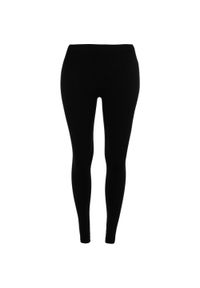 ZSPORT - Damskie Legginsy Sportowe Sarina Czarne XL - Wygodne i Oddychające. Kolor: czarny. Materiał: bawełna. Sport: turystyka piesza