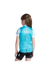 Koszulka kolarska dziewczęca Kilpi CORRIDOR-JG. Kolor: niebieski. Sport: kolarstwo