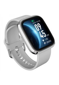 GARETT - Smartwatch Garett GRC Style srebrny. Rodzaj zegarka: smartwatch. Kolor: srebrny. Styl: casual, elegancki, sportowy #6