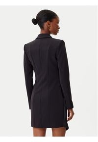 Elisabetta Franchi Marynarka AB-803-56E2-V520 Czarny Regular Fit. Kolor: czarny. Materiał: syntetyk #5