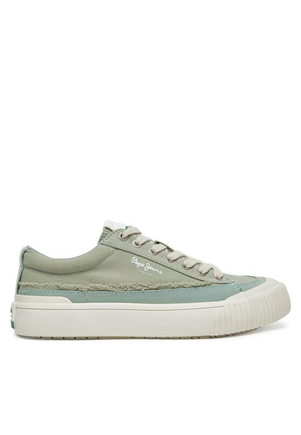 Pepe Jeans Tenisówki Ben Fresh W PLS31589 Zielony. Kolor: zielony. Materiał: materiał
