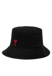 AMI PARIS - AMI Paris Kapelusz UHA246.AW0041 Czarny. Kolor: czarny. Materiał: bawełna #1