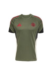 Adidas - Koszulka treningowa Bayern Monachium EU 2025/26. Kolor: zielony. Sport: piłka nożna