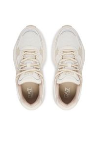 EA7 Emporio Armani Sneakersy 7X000663 AF23619 MZ601 Beżowy. Kolor: beżowy. Materiał: materiał #5
