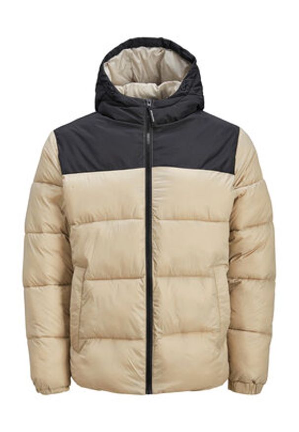 Jack & Jones Kurtka zimowa 12235859 Beżowy Regular Fit. Kolor: beżowy. Materiał: syntetyk. Sezon: zima