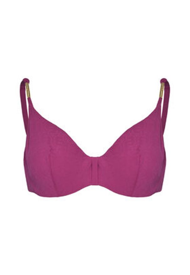 Chantelle Góra od bikini Hera C16WM0 Różowy. Kolor: różowy. Materiał: syntetyk