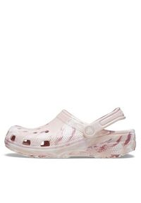 Crocs Klapki Classic Marbled Clog 206867 Różowy. Kolor: różowy