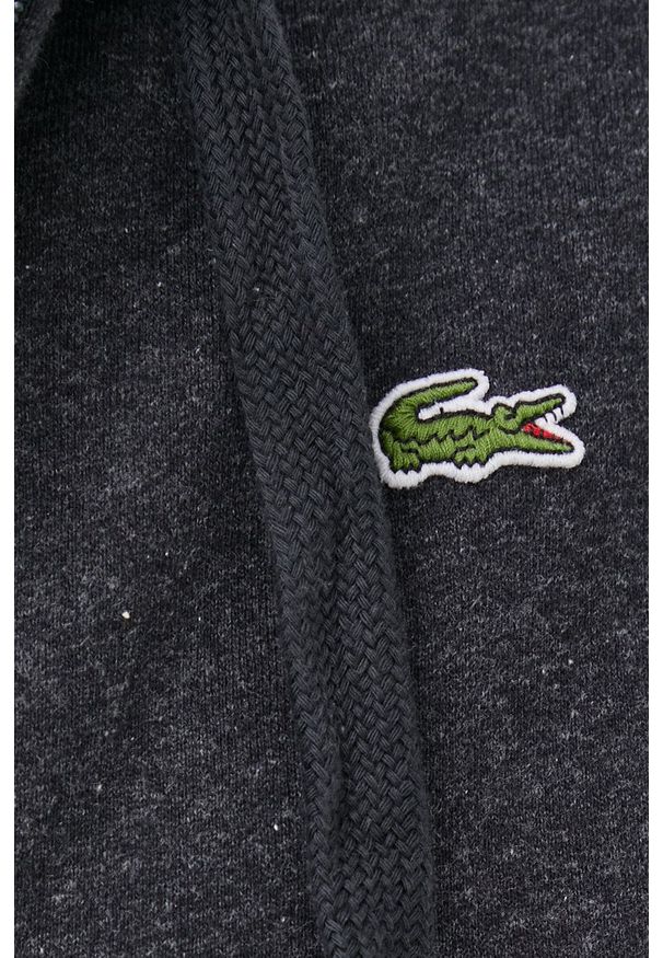 Lacoste - Bluza. Okazja: na co dzień. Kolor: szary. Styl: casual