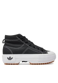 Adidas - adidas Buty Nizza Trek W GZ8857 Czarny. Kolor: czarny. Materiał: materiał #1
