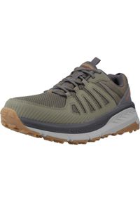 skechers - Kapcie SKECHERS SWITCH BACK Zielony. Kolor: zielony. Materiał: syntetyk, tkanina