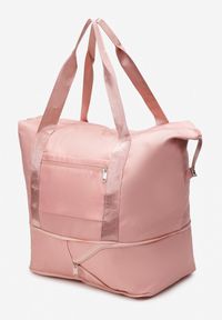 Renee - Różowa Duża Torebka Shopper z Rączką Wraithia. Kolor: różowy. Rozmiar: duże #3
