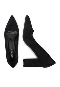 Jenny - JENNY Czółenka MERLIN WS20919-01 Czarny. Kolor: czarny. Materiał: materiał #6