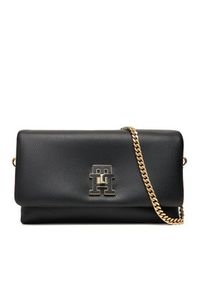 TOMMY HILFIGER - Tommy Hilfiger Torebka Th Modern Mini Crossover AW0AW17462 Czarny. Kolor: czarny. Materiał: skórzane #4