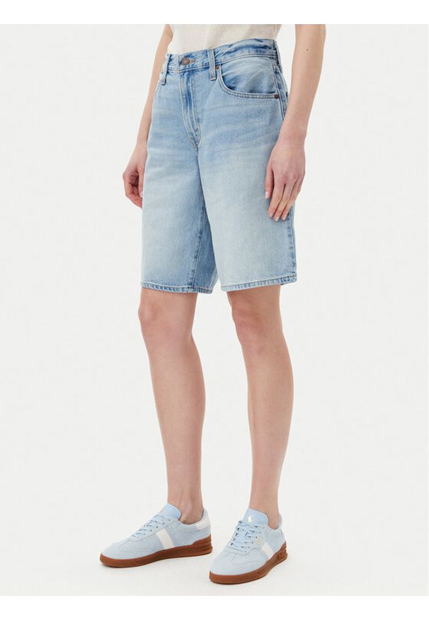 Levi's® Szorty jeansowe 000MJ-0000 Niebieski Baggy Fit. Kolor: niebieski. Materiał: bawełna