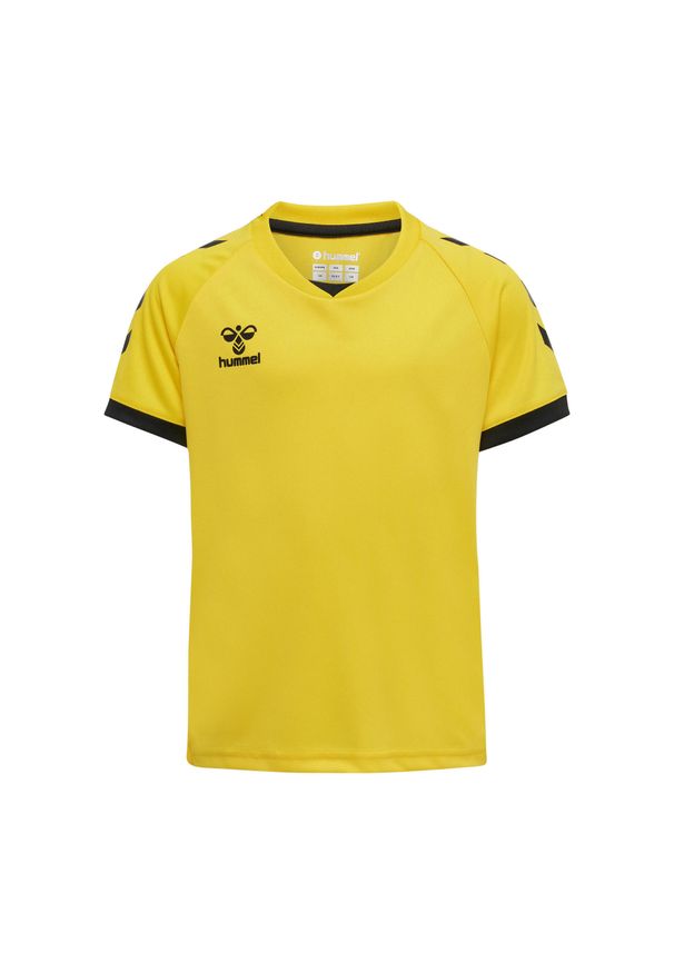 Koszulka dziecięca Hummel hmlhmlCORE volley. Kolor: żółty. Sport: siatkówka, fitness, piłka nożna