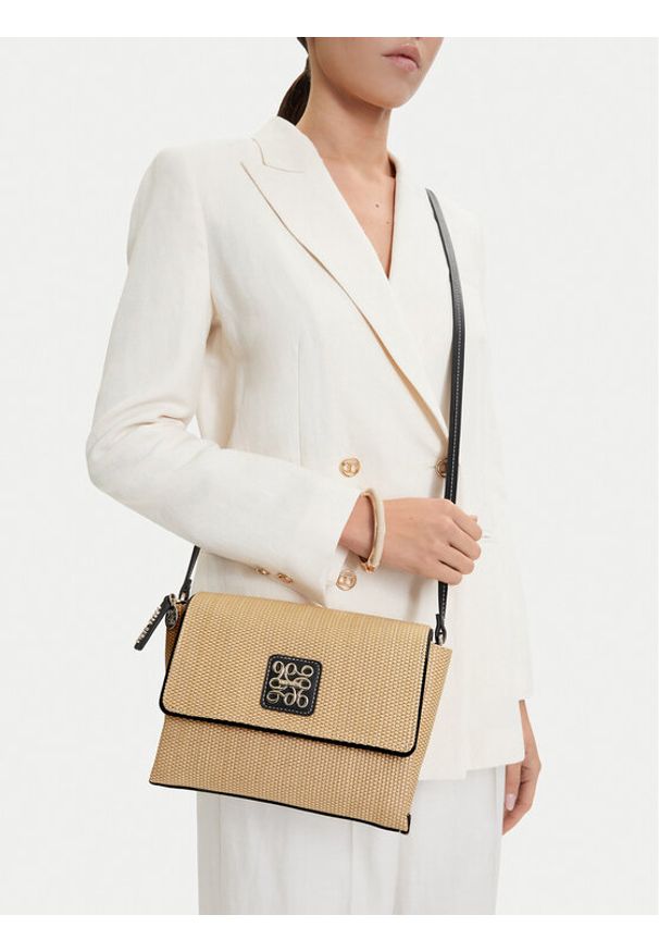 Nine West Torebka CEO-Sullivan Heart-LDA9446 Beżowy. Kolor: beżowy