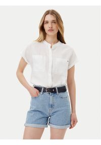 Biała koszula TOMMY HILFIGER