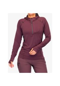 Bluza damska Black Diamond Alpenglow Pro Hoody. Kolor: fioletowy. Sport: turystyka piesza