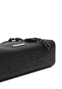 Karl Lagerfeld - KARL LAGERFELD Torebka B1W30005 Czarny. Kolor: czarny. Materiał: skórzane #6