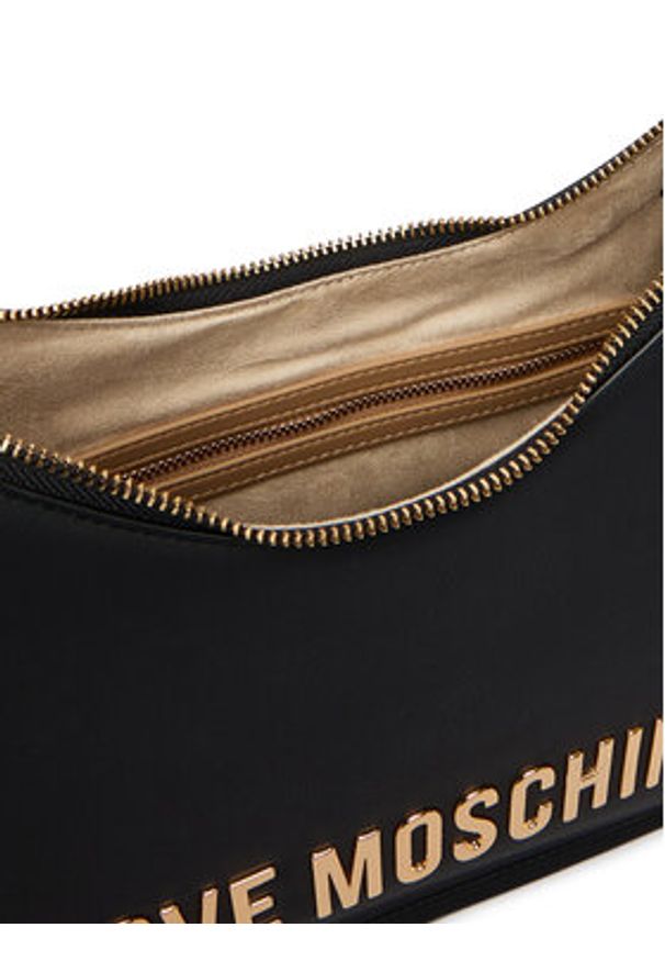 Love Moschino - LOVE MOSCHINO Torebka JC4021PP1OKD0000 Czarny. Kolor: czarny. Materiał: skórzane