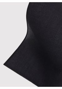 Pako Lorente - PAKO LORENTE – Gładka poszetka męska w kolorze czarnym. Kolor: czarny. Materiał: bawełna. Wzór: gładki #3