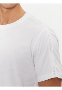 Calvin Klein Performance T-Shirt 00GMS4K187 Biały Regular Fit. Kolor: biały. Materiał: bawełna