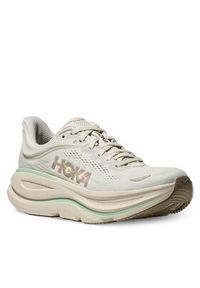HOKA - Hoka Buty do biegania Bondi 9 1162012 Beżowy. Kolor: beżowy. Materiał: materiał #4