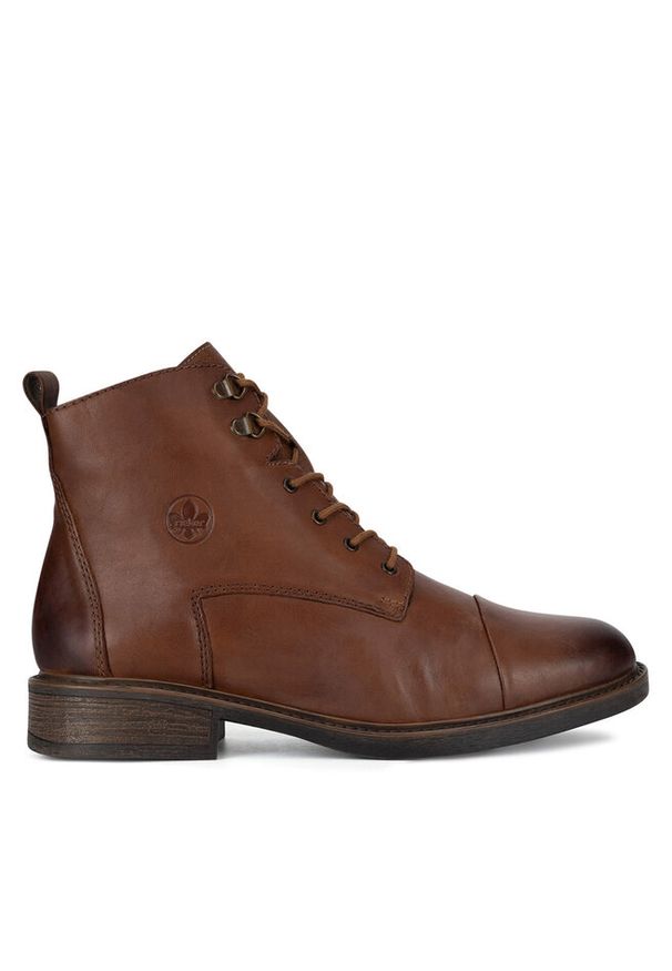 Trzewiki Rieker. Kolor: brązowy