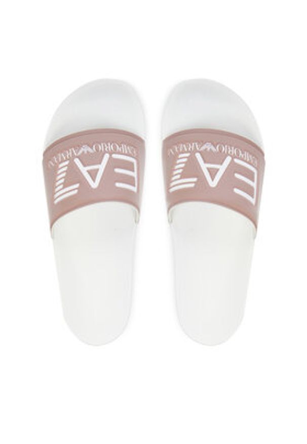 EA7 Emporio Armani Klapki 7X000108 AF15118 M0109 Beżowy. Kolor: beżowy
