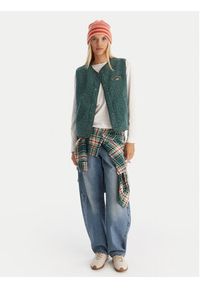 Billabong Bezrękawnik Be Happy Vest EBJPF00118 Zielony Regular Fit. Kolor: zielony. Materiał: syntetyk. Długość rękawa: bez rękawów #5