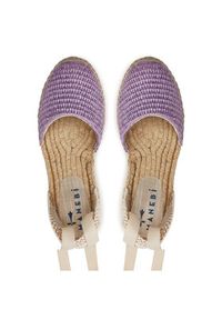 Manebi Espadryle Yucatan Flat Valenciana Espadrilles G 3.3 P0 Fioletowy. Kolor: fioletowy. Materiał: materiał #4