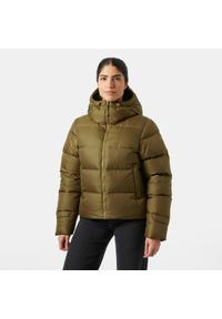 Damska kurtka z kapturem Helly Hansen Essence Down. Typ kołnierza: kaptur. Kolor: brązowy, beżowy, wielokolorowy. Materiał: puch #1