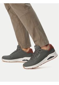 skechers - Skechers Sneakersy Uno - Suited On Air 183004 Zielony. Kolor: zielony. Materiał: skóra #1