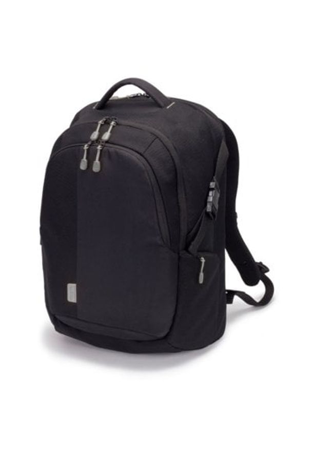Plecak na laptopa DICOTA Eco 14-15.6 Czarny. Kolor: czarny. Materiał: poliester, materiał