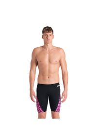 Arena - Spodenki treningowe pływackie Swim Jammer Leopard. Kolor: czarny