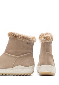 Rieker Śniegowce Y4780-64 Beżowy. Kolor: beżowy. Materiał: zamsz, skóra #4