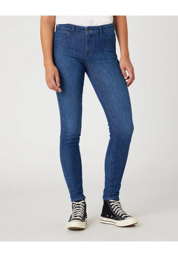 Wrangler - DAMSKIE SPODNIE WRANGLER SKINNY GOOD LIFE 112144781
