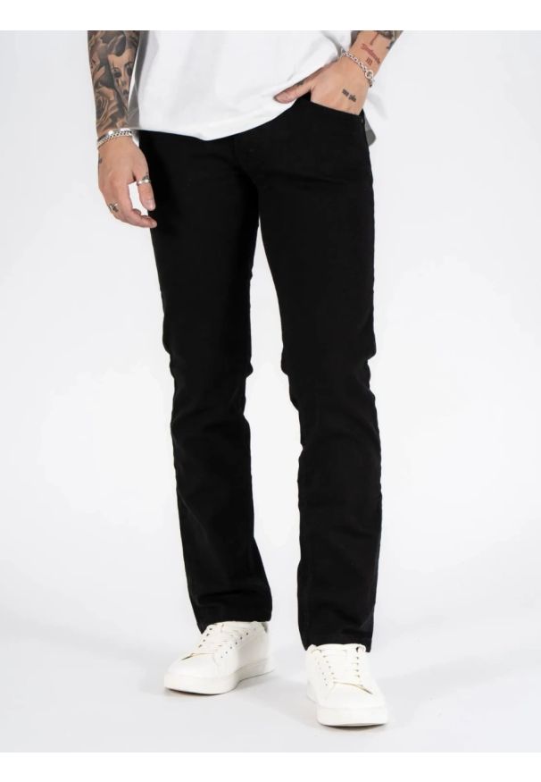 MARCUS - Męskie Spodnie Jeansowe Marcus Felix 2020 Jeans Black Wash 14-200186