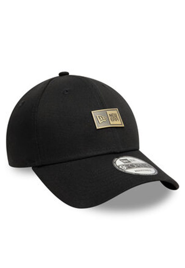 New Era Czapka z daszkiem Badge 4FORTY 60595304 Czarny. Kolor: czarny. Materiał: materiał, bawełna