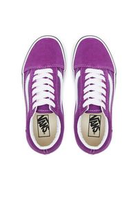 Vans Tenisówki Old Skool VN000CYVE2T1 Fioletowy. Kolor: fioletowy. Materiał: skóra, zamsz #7