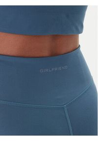 GIRLFRIEND COLLECTIVE - Girlfriend Collective Legginsy Compressive 4007 Granatowy Slim Fit. Kolor: niebieski. Materiał: syntetyk #5