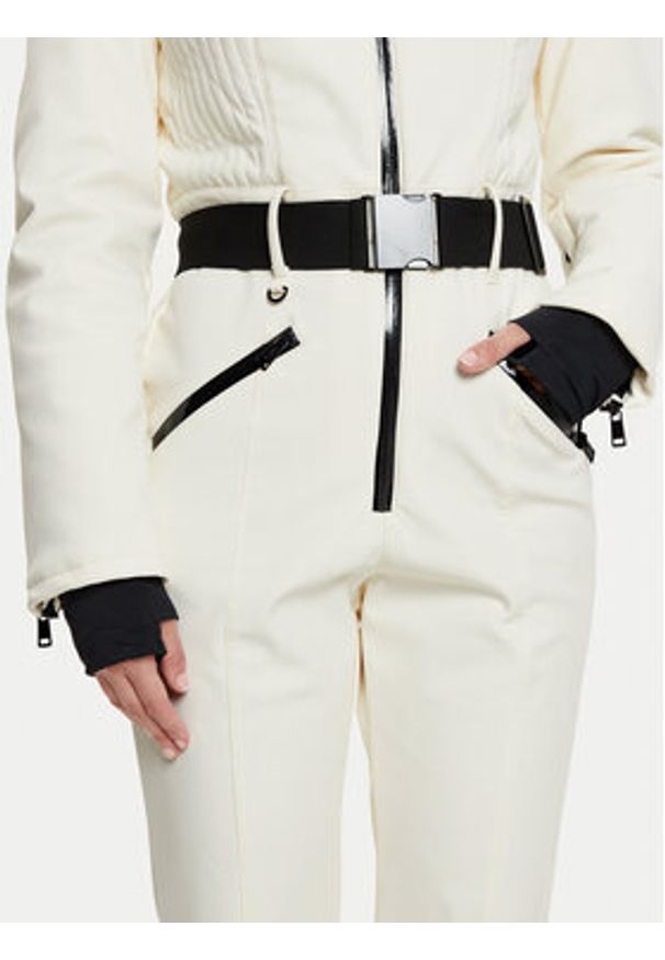 Guess Kombinezon narciarski W4PD1M WH1S0 Écru Regular Fit. Materiał: syntetyk. Sport: narciarstwo