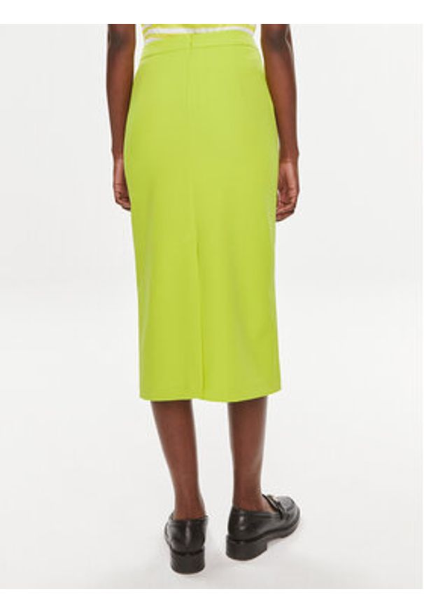 Tamaris Apparel Spódnica ołówkowa Caorle TAW0530 Zielony Slim Fit. Kolor: zielony. Materiał: syntetyk