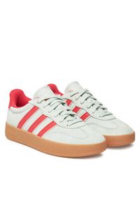 Adidas - adidas Sneakersy Barreda JP7109 Zielony. Kolor: zielony. Materiał: zamsz, skóra #4